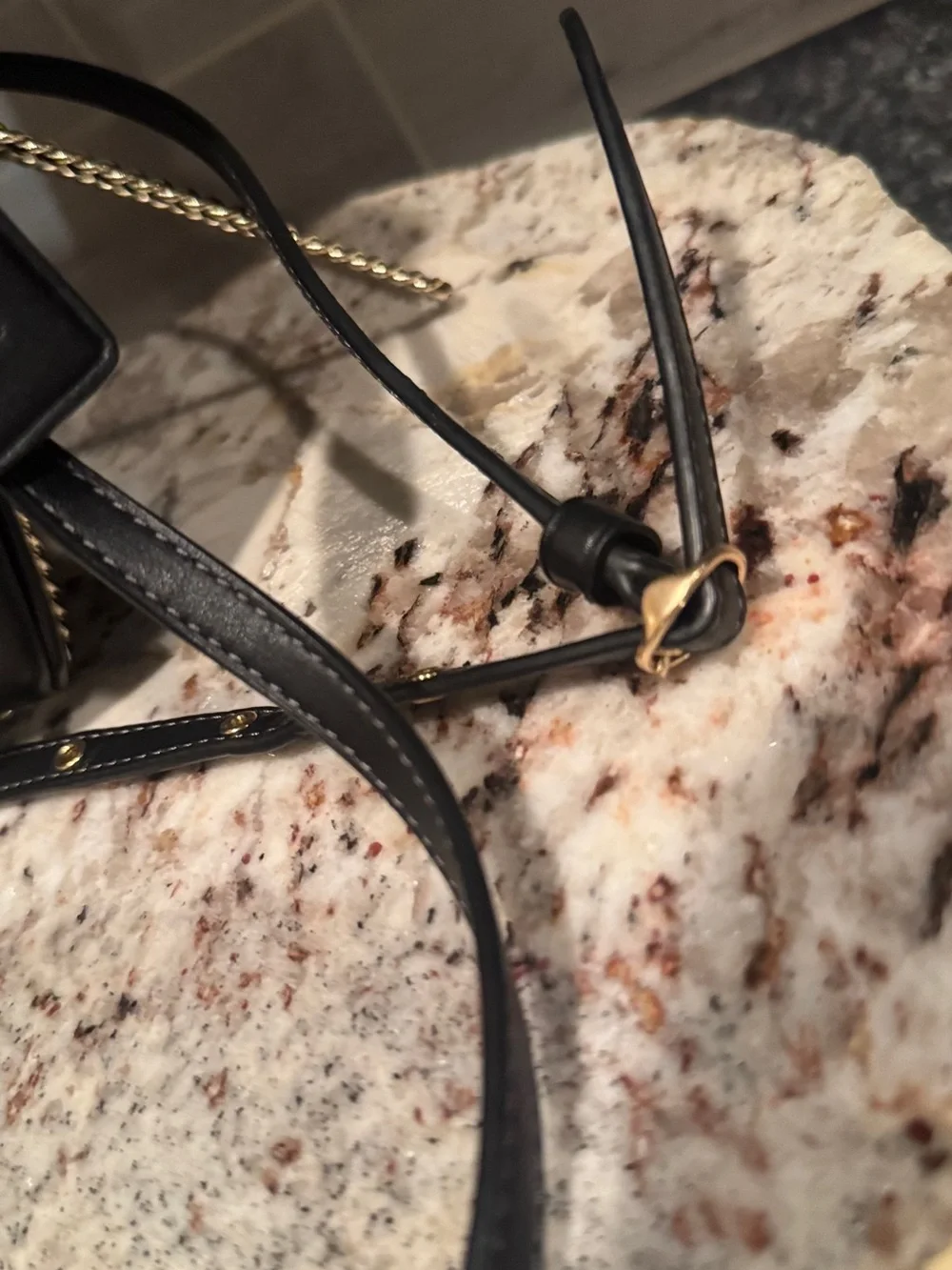 COACH Tall Studio Crossbody in Black Glovetanned Leather (Style CA057)